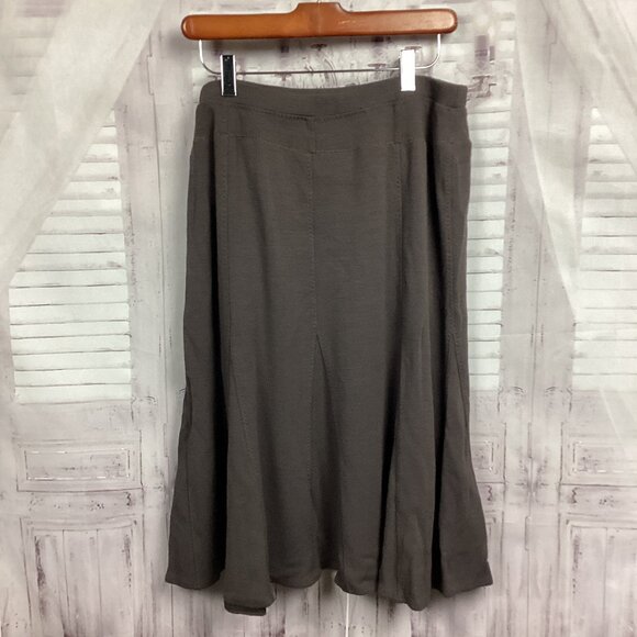 Eileen Fisher Dresses & Skirts - Eileen Fisher Skirt Brown Midi A-Line M